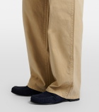 Nili Lotan Whitney cotton wide-leg pants