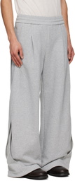 NULLUS Gray Interweaved Sweatpants