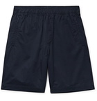 Wood Wood - Alfred Organic Cotton-Twill Shorts - Blue