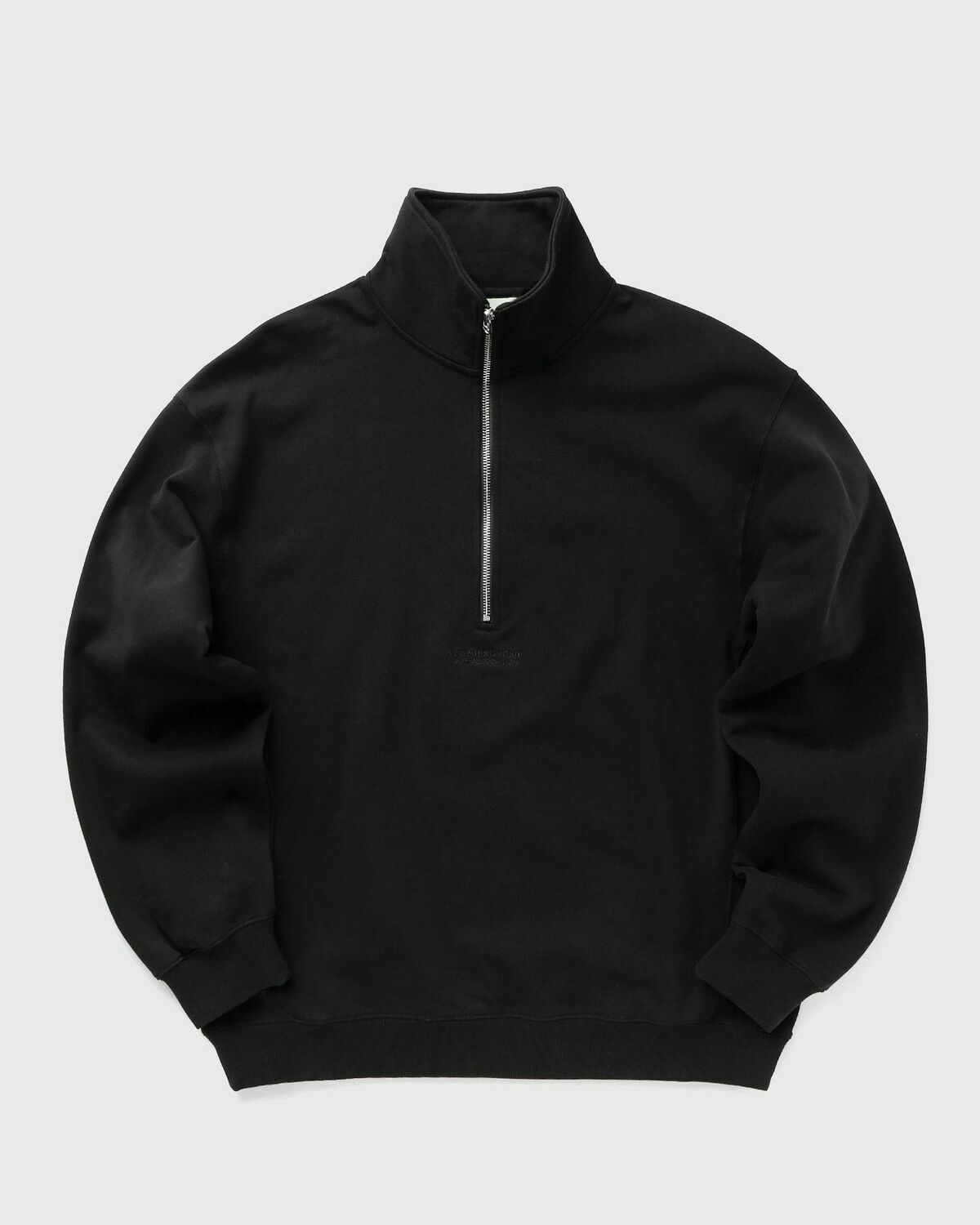 New Amsterdam LOGO HALF ZIP pink Mens Half-Zip