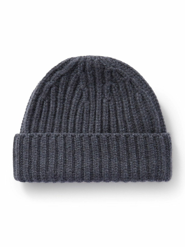 Photo: SSAM - Ribbed Cashmere Beanie