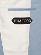 TOM FORD - Shelton Silk and Linen-Blend Blazer - Blue