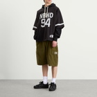 Neighborhood Men's BDU Cargo Shorts in Olive Drab