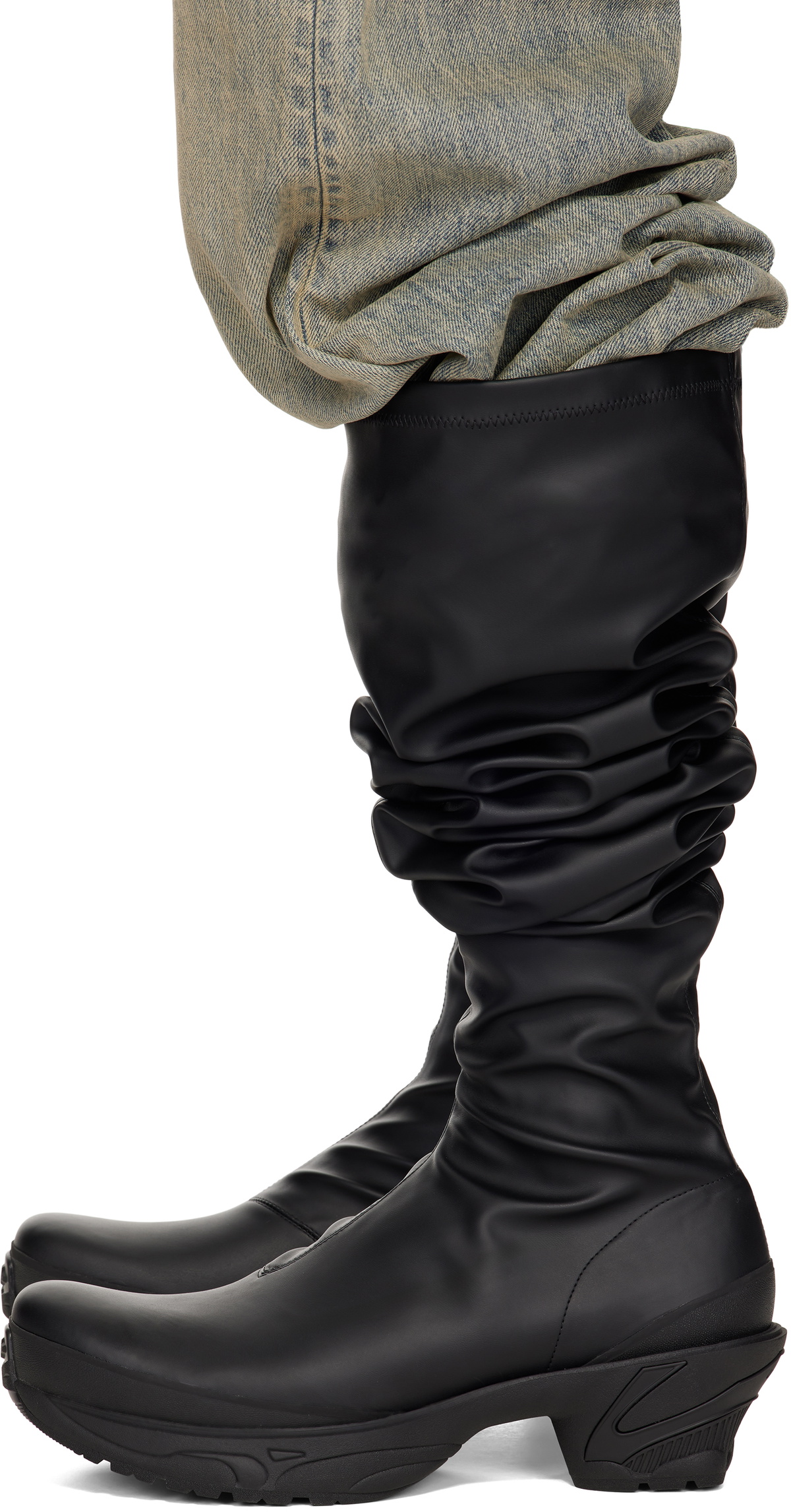 untitlab® Black Vertigo Legging Boots