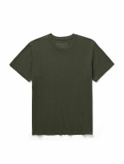 Nili Lotan - Bradley Cotton-Jersey T-Shirt - Green