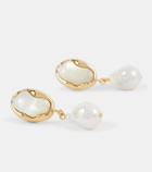 Chloé Sybil baroque faux pearl earrings