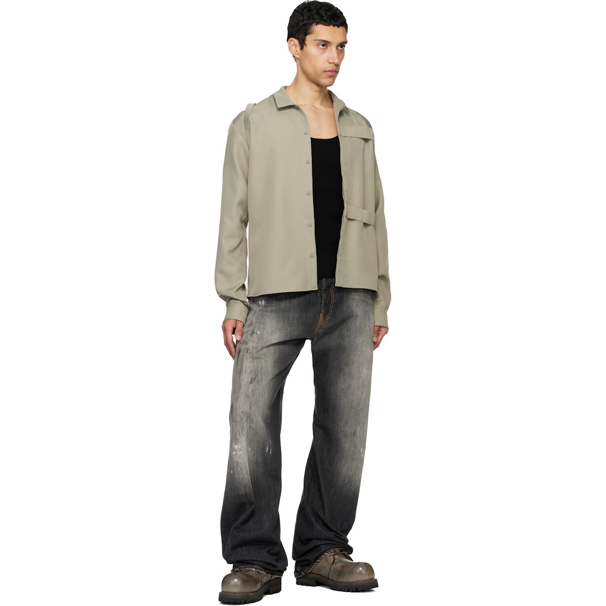 ALEXANDER DIGENOVA Gray Moan V02 Boots