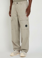 C.P. Company Microreps Cotton Cargo Trousers Grey