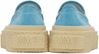 MM6 Maison Margiela Blue Platform Sneakers
