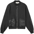 Alexander McQueen Men's Bomber Jacket in Black