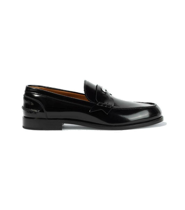 Photo: Christian Louboutin Penny leather loafers
