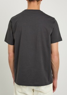 PS Paul Smith Appliquéd Cotton T-shirt Dark Grey
