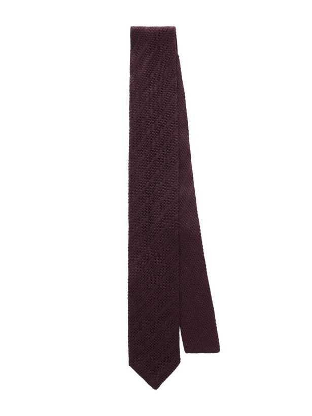 Photo: Brunello Cucinelli - 8cm Knitted Silk Tie