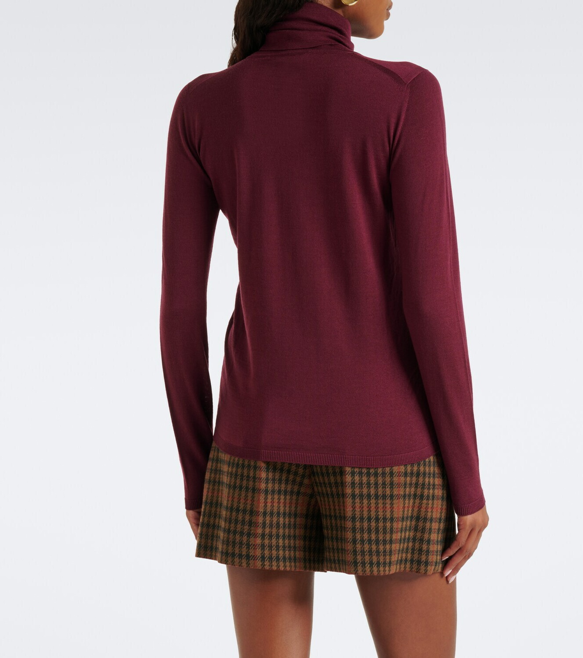 Max Mara Virgin wool turtleneck sweater