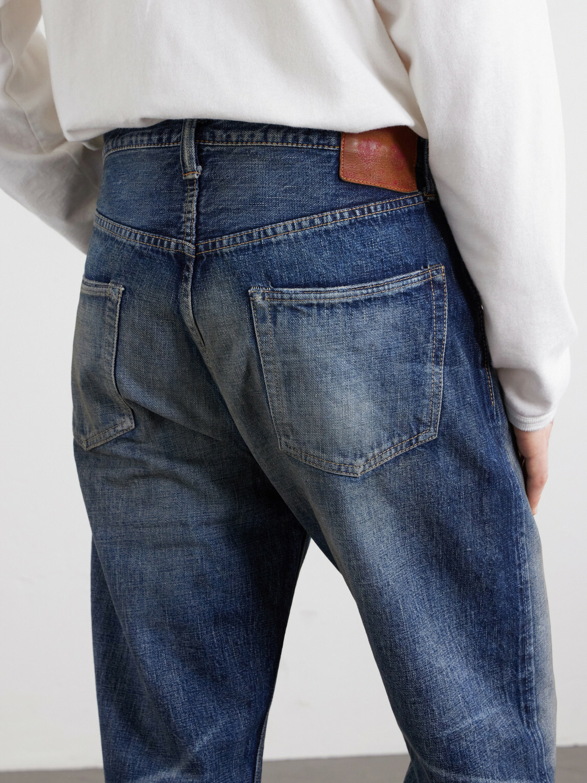 FULLCOUNT - More Than Just Fear 0105W-1353 Straight-Leg Jeans - Blue