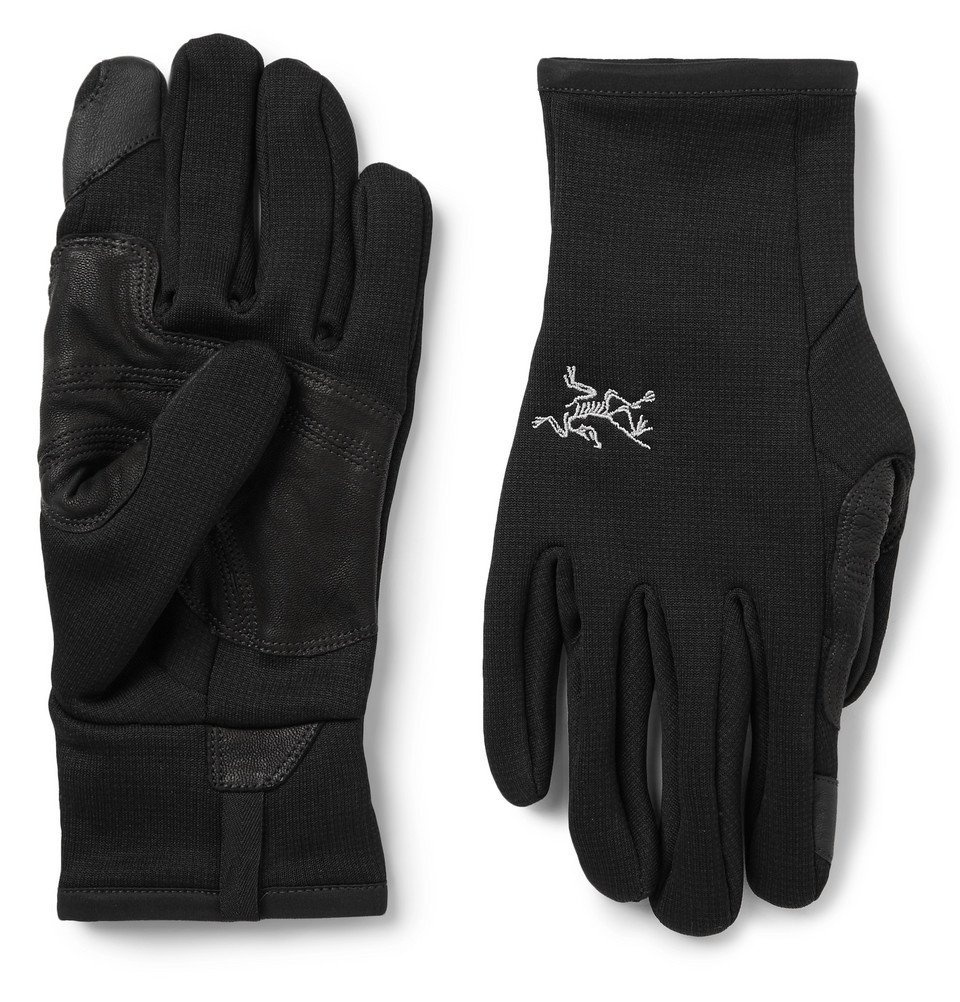 Photo: Arc'teryx - Rivet Touchscreen Polartec Power Stretch Fleece Gloves - Men - Black