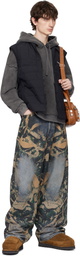 Acne Studios Black Quilted Down Vest