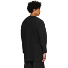 Homme Plisse Issey Miyake Black Basics Cardigan