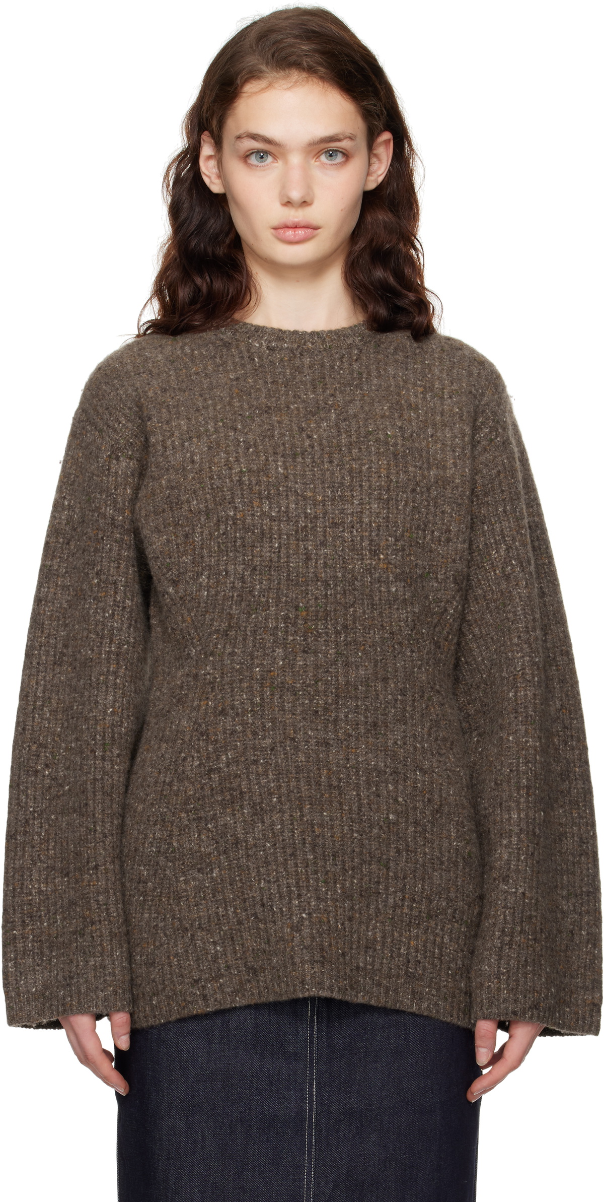 CO Brown Hourglass Sweater
