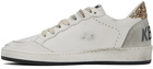 Golden Goose Off-White Ball Star Sneakers