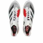 Adidas Running Men's Adidas Adizero Takumi Sen 9 Sneakers in Silver Violet/White/Lucid Cyan