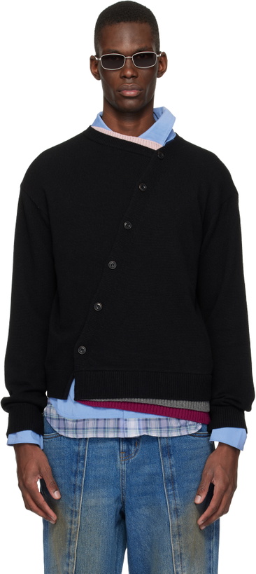 Photo: Andersson Bell Black Layered Cardigan