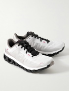 ON - Cloudflow Distance Rubber-Trimmed Mesh Sneakers - Gray