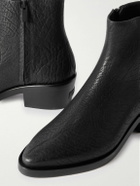 Fear of God - Santa Fe Textured-Leather Boots - Black