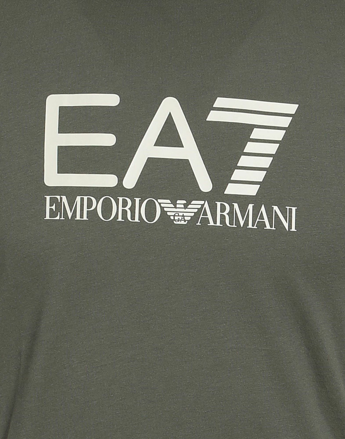 Ea7 Mens T-shirt Military in Green