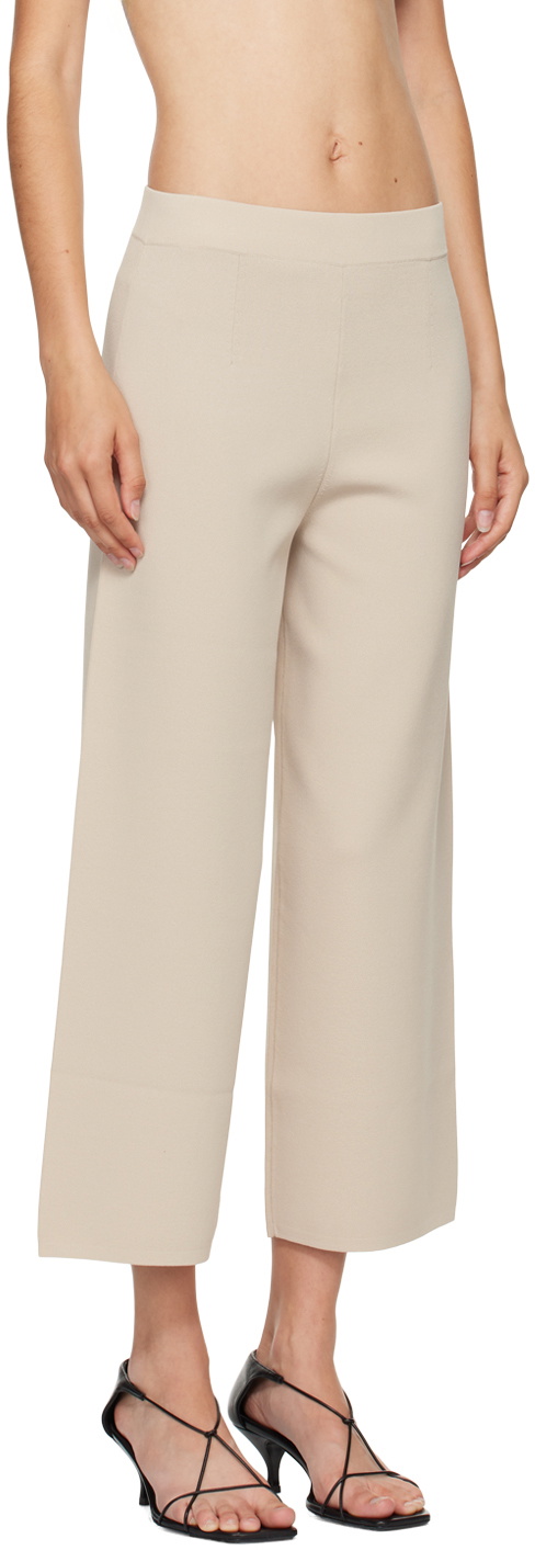 Max Mara Leisure Beige Grembo Pants
