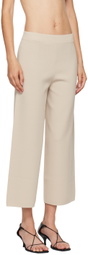 Max Mara Leisure Beige Grembo Pants