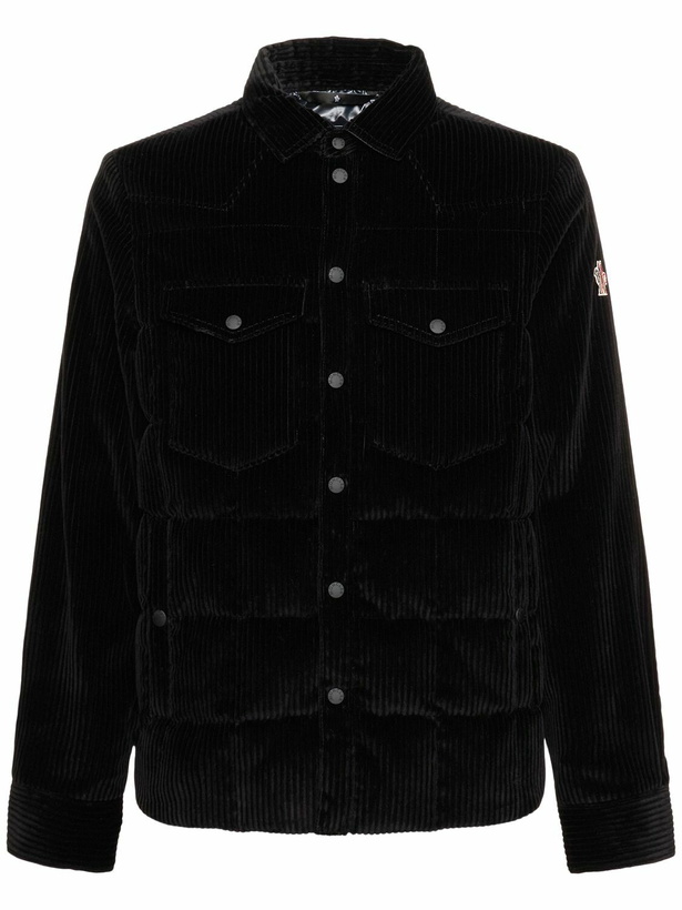 Photo: MONCLER GRENOBLE Gelt Cotton Down Shirt Jacket