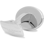 Deakin & Francis - Rhodium-Plated Mother-of-Pearl Cufflinks - White