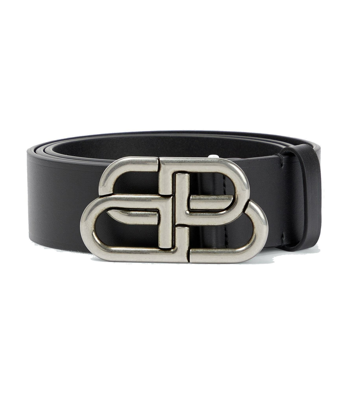 【美品】BALENCIAGA BB レザーベルト ブラック BALENCIAGA | BB Logo Large Leather Belt | Men | Lane Crawford