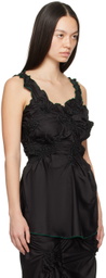 J.Kim Black Markiza Tank Top