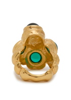 Joanna Laura Constantine Statement 18kt Gold-plated Ring