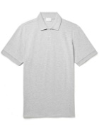 Handvaerk - Slim-Fit Pima Cotton-Piqué Polo Shirt - Gray