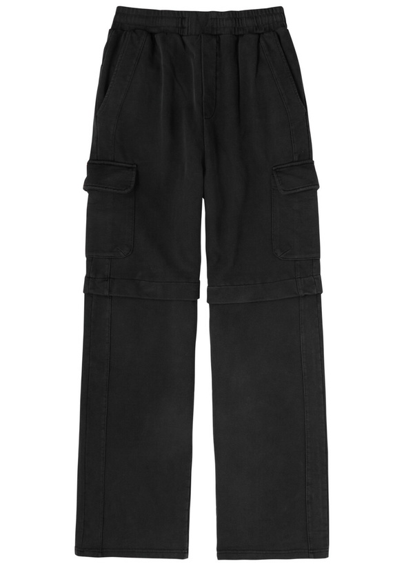 Photo: Daily Paper Straight-leg Cotton Cargo Sweatpants Black