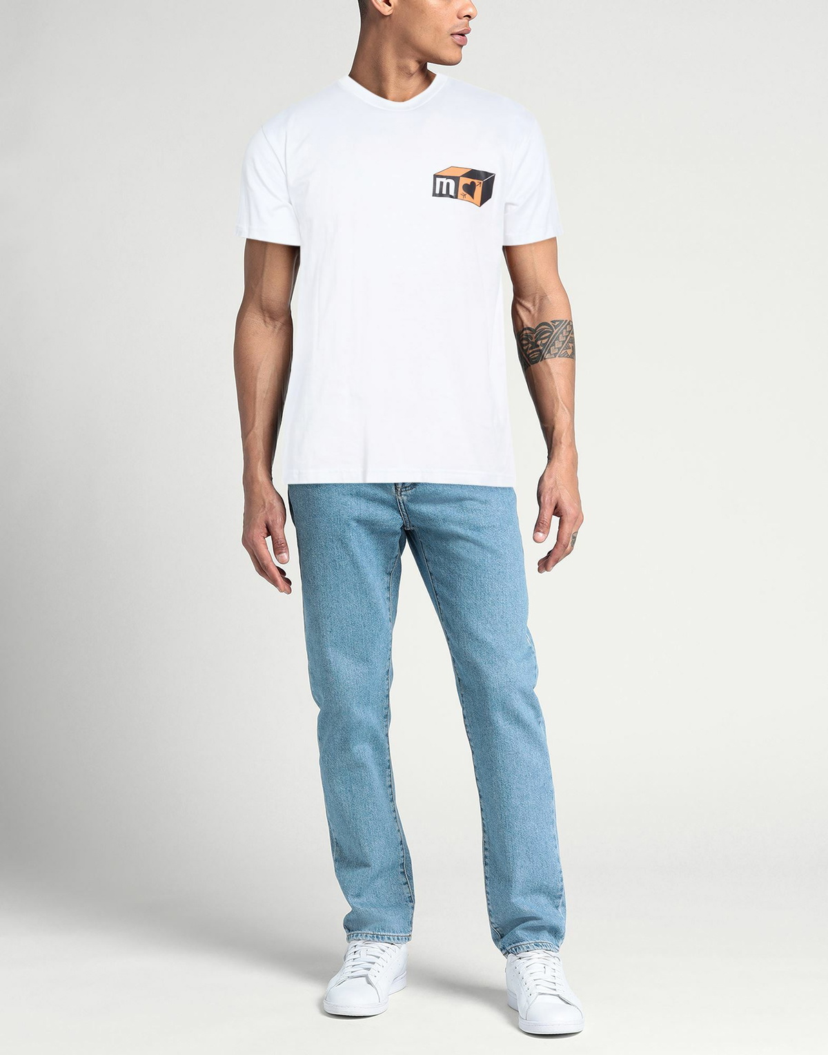 Modes Mens T-shirt in White