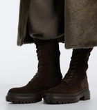 Bogner Riga suede lace-up boots