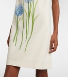 Oscar de la Renta Allium wool-blend minidress