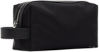 AMIRI Black Logo Dopp Kit Pouch