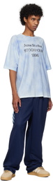adidas Originals Blue Baggy Track Pants