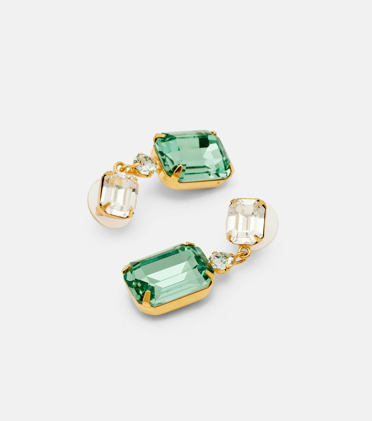 Jennifer Behr Justine gold-plated drop earrings