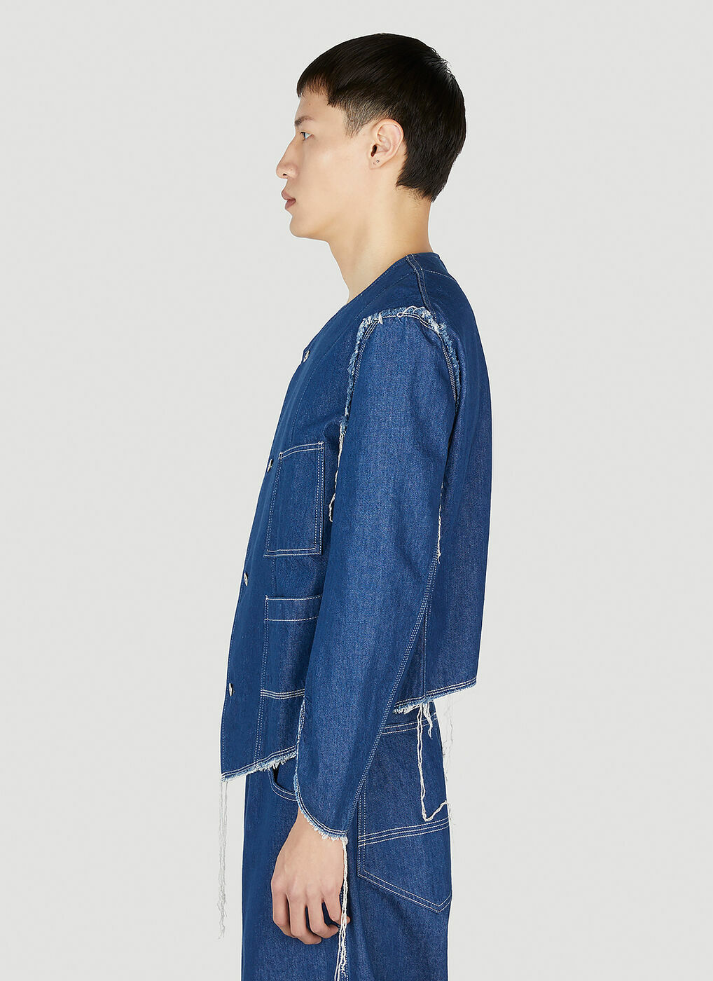 Sulvam - Denim Jacket in Dark Blue Sulvam