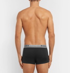 Hugo Boss - Three-Pack Stretch-Cotton Boxer Briefs - Men - Black