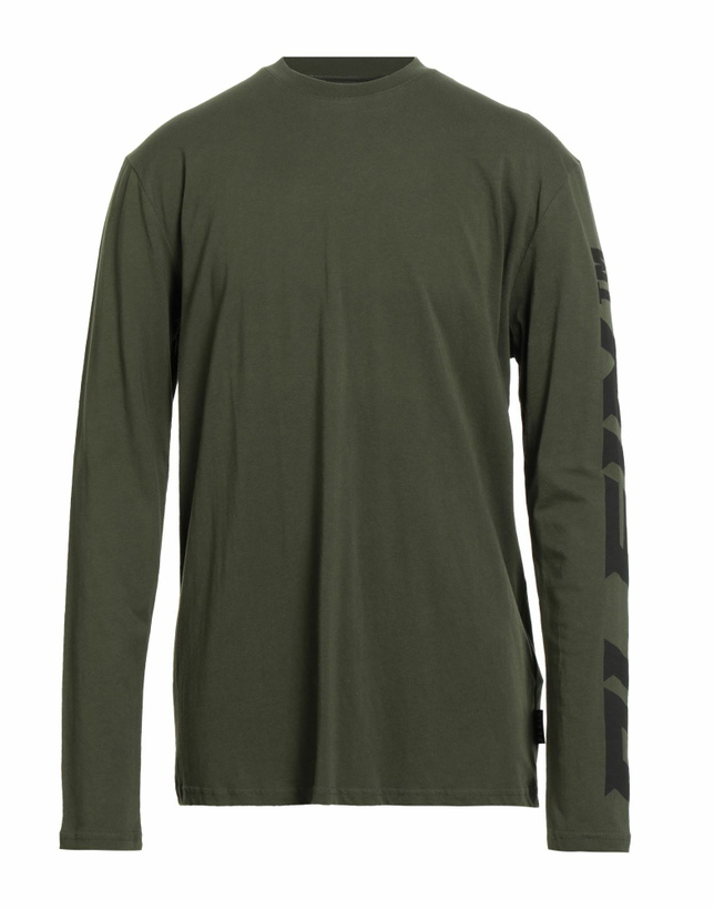 Photo: Philipp Plein Mens T-shirt Military in Green
