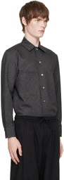 LEMAIRE Gray Printed Workwear Shirt