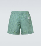 Fedeli Madeira printed swim trunks