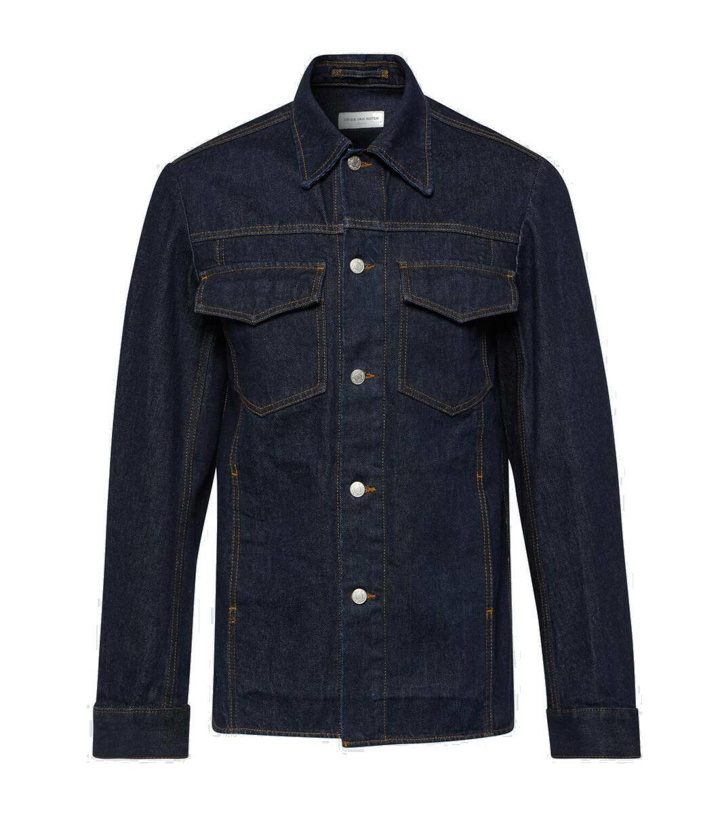 Photo: Dries Van Noten Denim overshirt